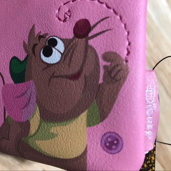 Cinderella Gus Gus Coin Purse Disney Loungefly - Picture 4 of 15